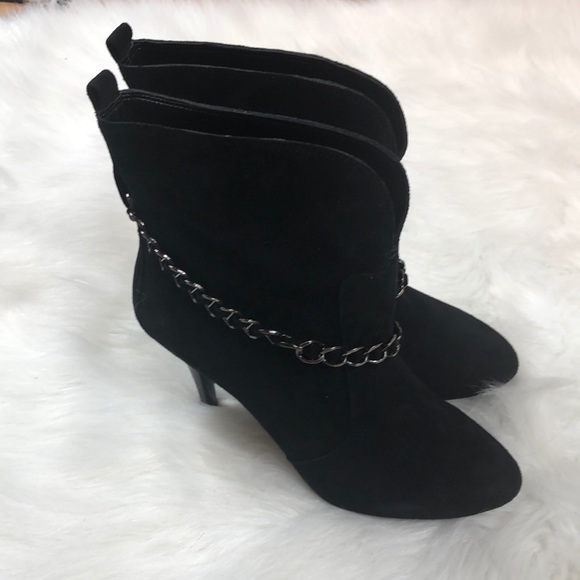 bcbgeneration black booties